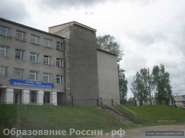  Профессиональное училище № 103 п.Раздолинск