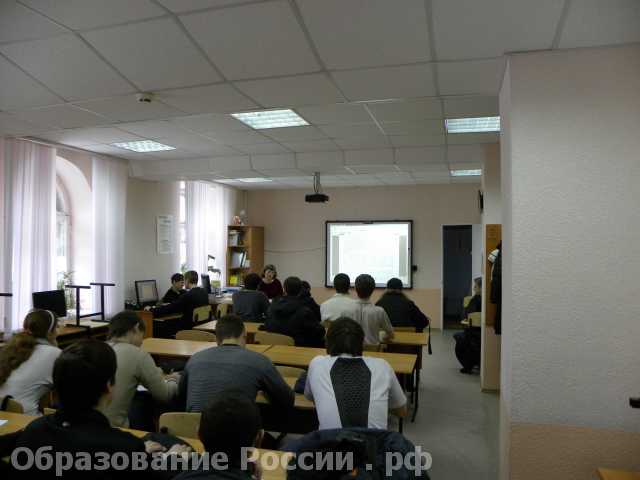 Компьтерный класс с интерактивной доской Новосибирский электромашиностроительный техникум